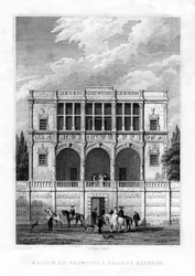 Dům Františka I., Champs-Elysées, Paříž, 1830