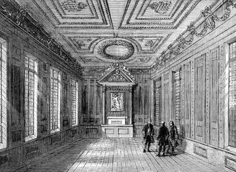 Interiér Palace Court of the Marshalsea, 1800