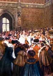 Otevření parlamentu králem Edwardem VII, c1905