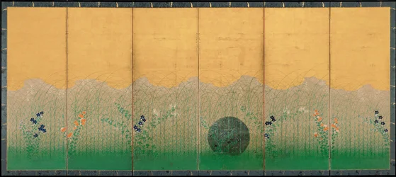 Planina Musashi, cca 1760