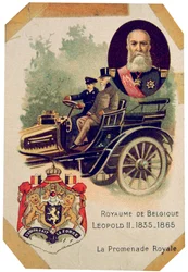 Královská jízda Leopolda II., krále Belgičanů, 1900