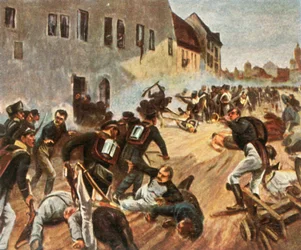 Útok na bránu Grimma, 19. října 1813, 1936.