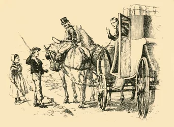 Setkal se s nimi kočár učitelů, 1907.