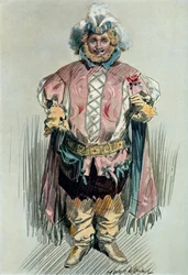 Divadlo De La Porte-Saint-Martin - Falstaff - Falstaff. - M. Clerget, 1904.