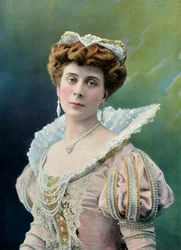 Národní divadlo Odéon. Slečna Sylvie - Role Charlotty. Galantní král, 1904.