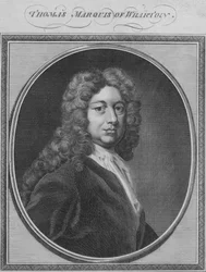 Thomas, markýz z Whartonu, 1785.