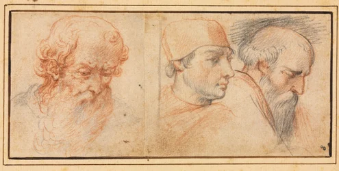 Three Head Studies, 1600s.