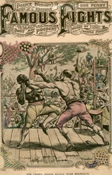 Tom Cribbs druhá bitva s Molineaux, 1811 konec 19. nebo začátek 20. století
