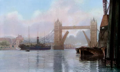 Tower Bridge, Londýn, 30. léta 20. století