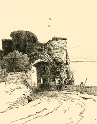 Městská brána, Winchelsea, 1898.