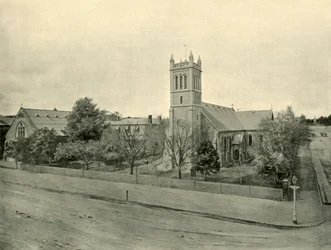 Kostel Nejsvětější Trojice, Adelaide, 1901.