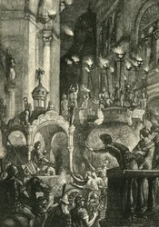 Herakleův triumf v Konstantinopoli, 629 n. l., 1890.