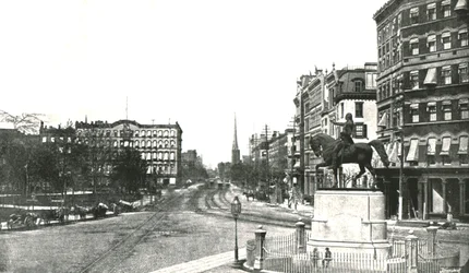 Union Square, New York, USA, 1895.