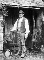 Spojené království: A Devon Woodlander. c1890