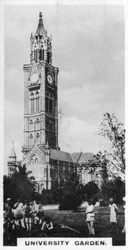 Univerzitní zahrada, Bombay, Indie, c1925