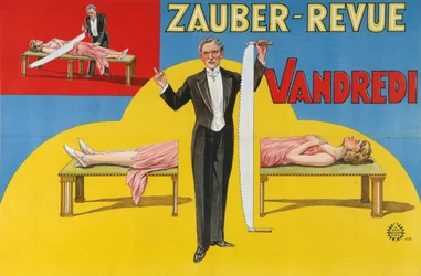Plakát Friday Magic Revue, 1923