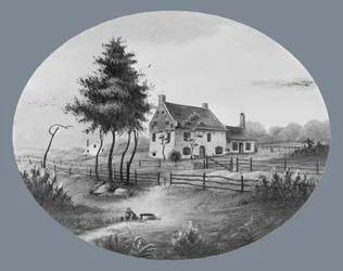 Vechte House v Gowannus, Brooklyn, New York, 1865.