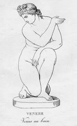 Venere Venus au bain, c1850