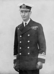 Viceadmirál Roger John Brownlow Keyes, britský námořní důstojník, 1918