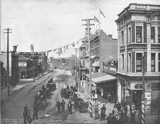 Victoria, Britská Kolumbie, Kanada, c1900.