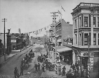 Victoria, Britská Kolumbie, c1897.