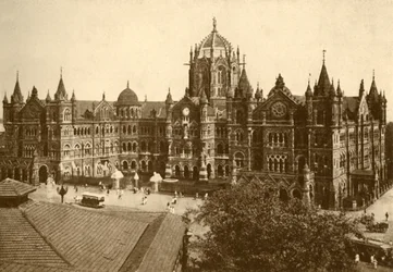 Victoria Station, Bombay, 1930.