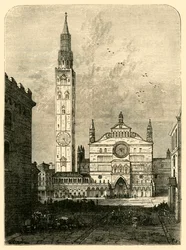 Pohled v Cremoně, 1890.