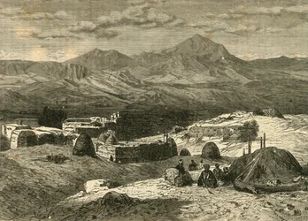 Pohled v jižní Arménii, 1890.