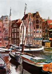 Pohled na Amsterdam, 1907 1911-1912