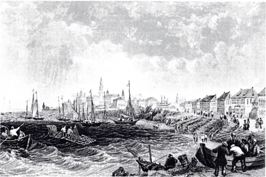 Pohled na Kostroma, cca 1835