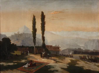 Pohled na Tiflis, 1890