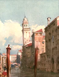 Pohled na kanál, c1826, c1900.