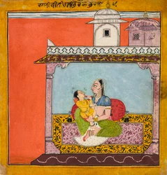 Vilaval Ragini, od Ragamala, ca. 1690-95.