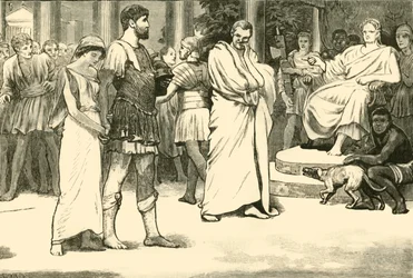 Virginie ve fóru, 1890.