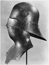 Sallet and Bevor s hledím, c1480 1958