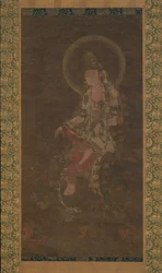 Vodní měsíc Avalokiteshvara, 14. století.