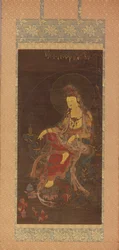 Vodní Měsíc Avalokiteshvara Suwol Gwaneum bosal, polovina 14. století.