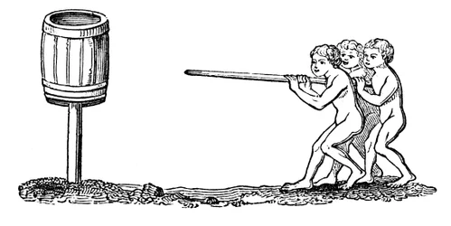 Water-Tub Quintain, 1344, 1833