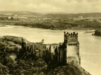Zámek Weitenegg, Wachau, Dolní Rakousko, c1935.