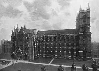 Westminsterské opatství, c1896