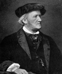 Wilhelm Richard Wagner , 1813-1883, německý skladatel, dirigent, hudební teoretik, 1909