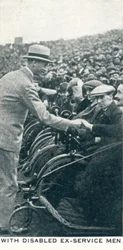 S postiženými bývalými vojáky, 1922 1937