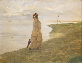 Žena u moře, 19. století.