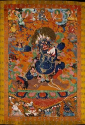 Yamantaka, Ničitel boha smrti, počátek 18. století.