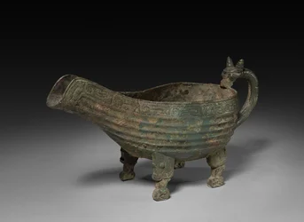 Yi: Libation Vessel, c. 900-600 před naším letopočtem.