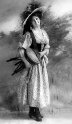 Zena Dare 1887-1975, anglická herečka, 20. století