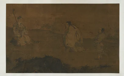 Zhongli Quan Seeking the Dao, dynastie Ming, 15. století.