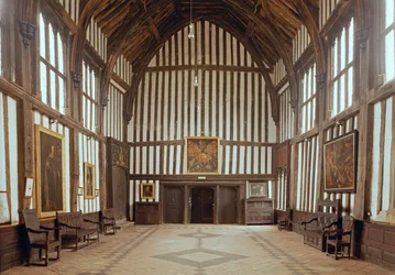 Gainsborough Old Hall, The Great Hall, c.1460-80 English School, Lincolnshire, UK