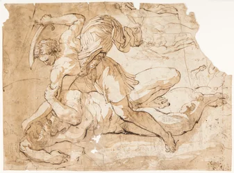 Recto: David a Goliáš