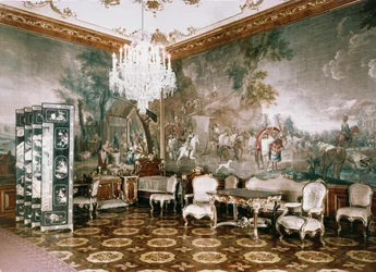 Napoleonův pokoj v zámku Schonbrunn